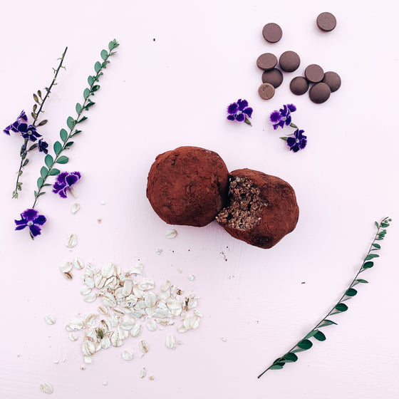 Malted Chocolate Lactation Bliss Balls Recipe